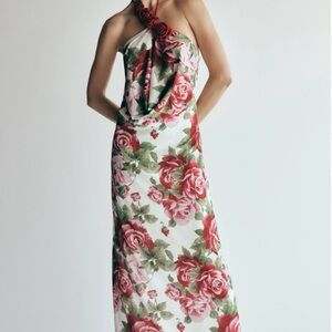 Floral Halter Maxi Dress